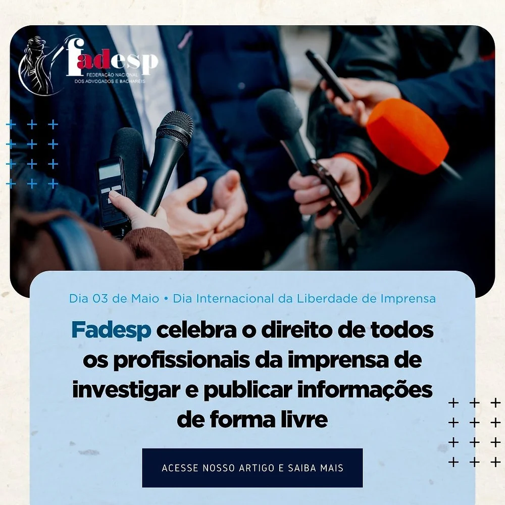 FADESP celebra o direito de todos os profissionais da imprensa de investigar e publicar informações